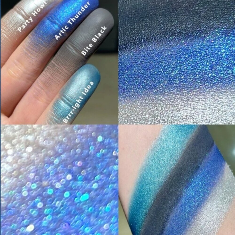 NWT SheGlam Exotic Winter Blue Eyeshadow - Picture 2 of 7